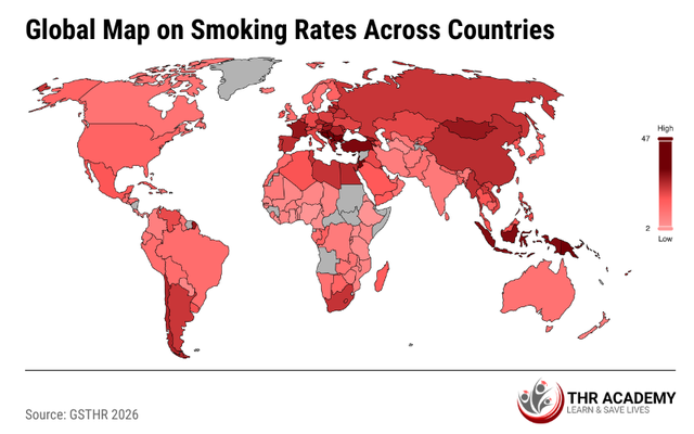 Smoking Rates Across Countries