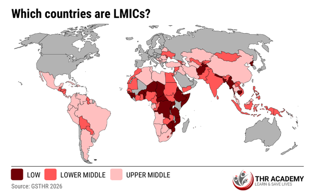 Which countries are LMICs